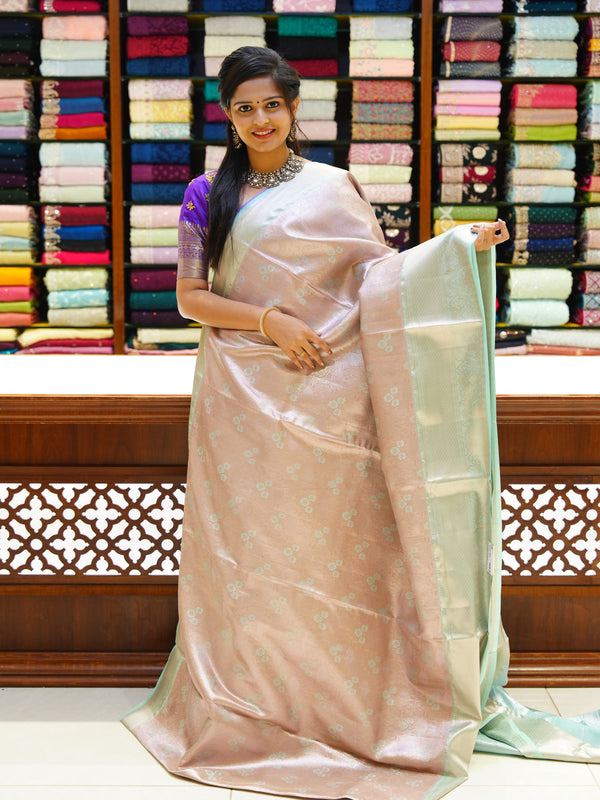 CSM-19700 | Light Pink Kanchi Padiya Pattu Saree