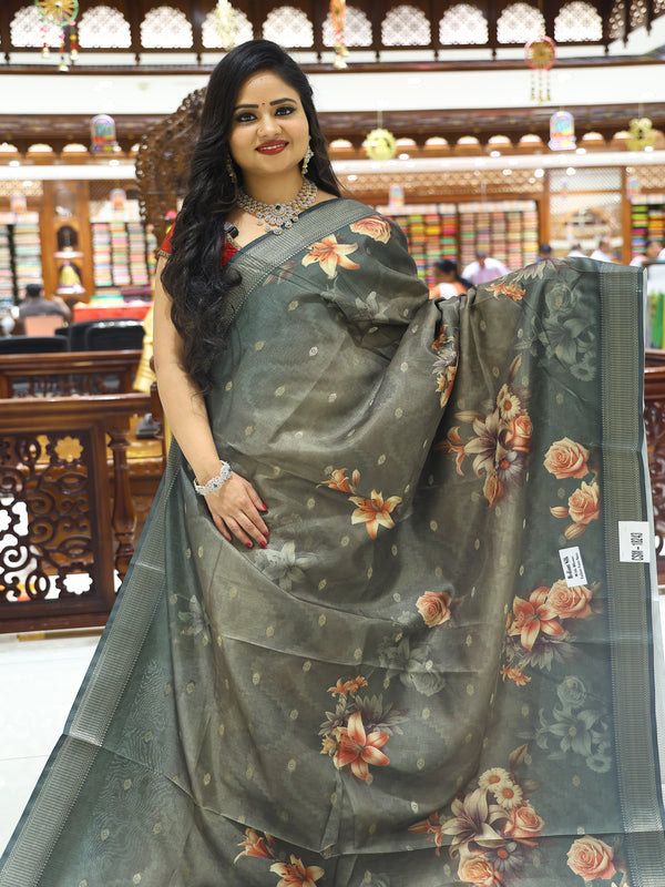 CSM-18243| Sea Green Dola Silk Saree