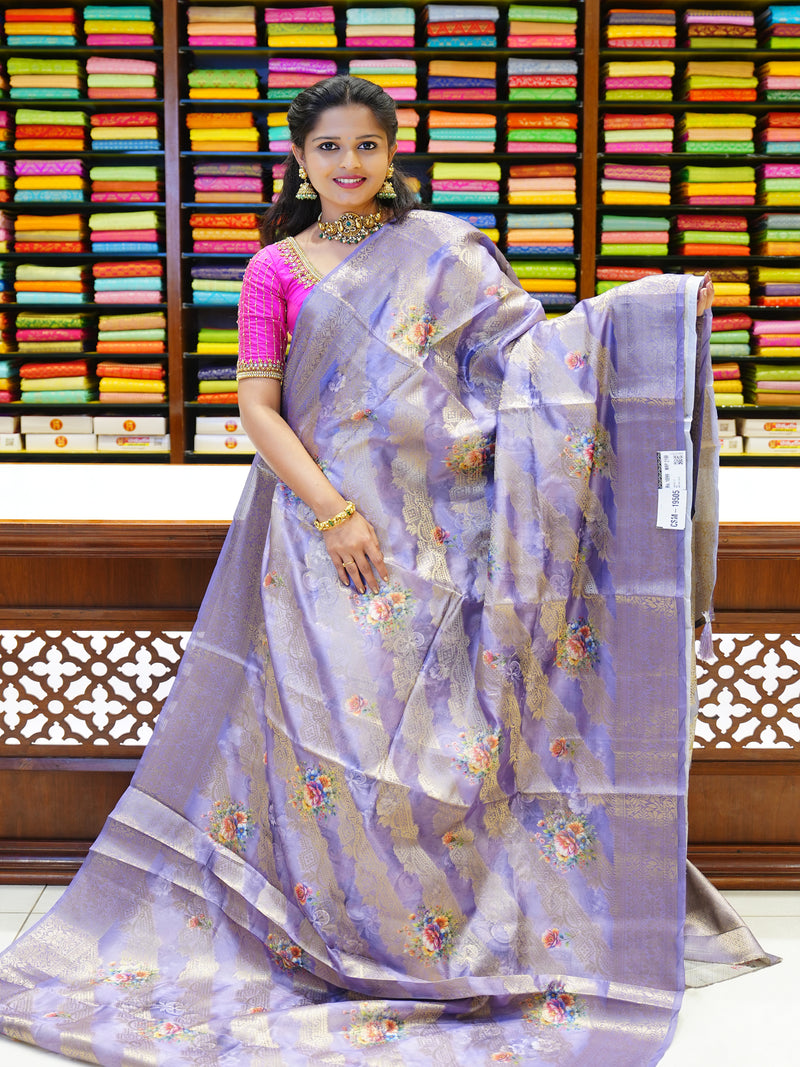 CSM-19505 | Lavender Soft Kathan Silk Saree