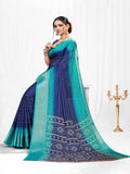 Navy Soft Silk  saree | BUY 1 GET 1 FREE