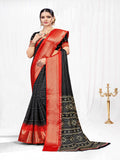 Navy Soft Silk  saree | BUY 1 GET 1 FREE