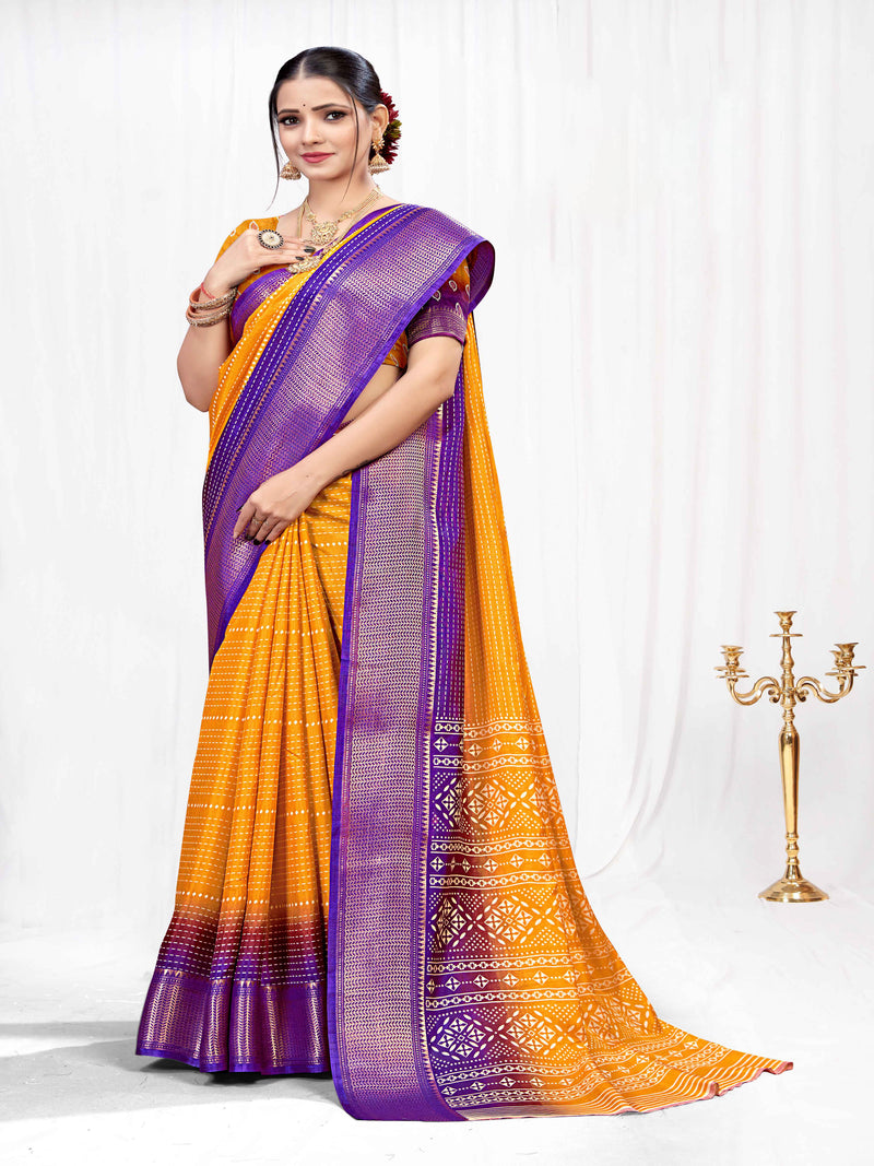 Navy Soft Silk  saree | BUY 1 GET 1 FREE