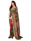 Grey  saree Chanderi Silk| BUY 1 GET 1 FREE