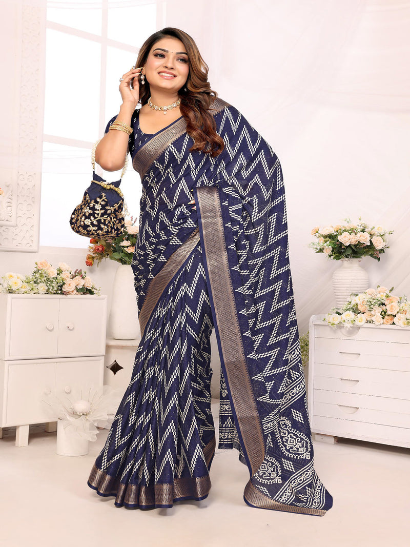 Violet Raw Silk Saree | BUY 1 GET 1 FREE