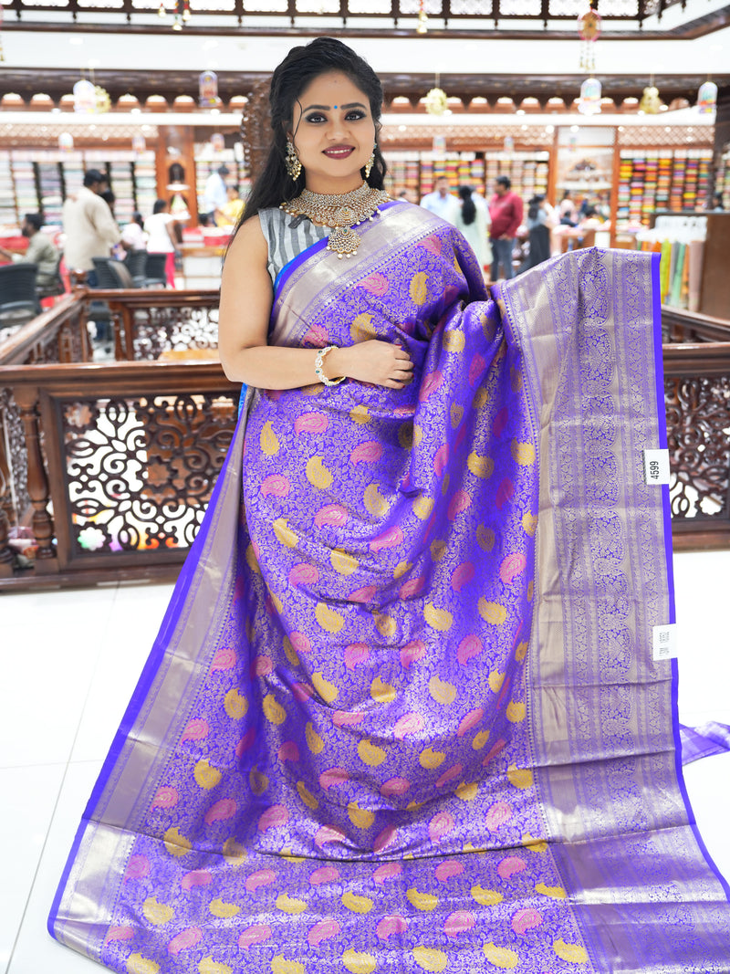 CSM-18352 | Violet Kanchi Patttu Saree