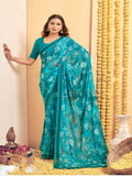 Olive  Georgette saree