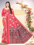 Grey Soft Jute  saree