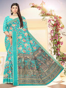 Grey Soft Jute  saree