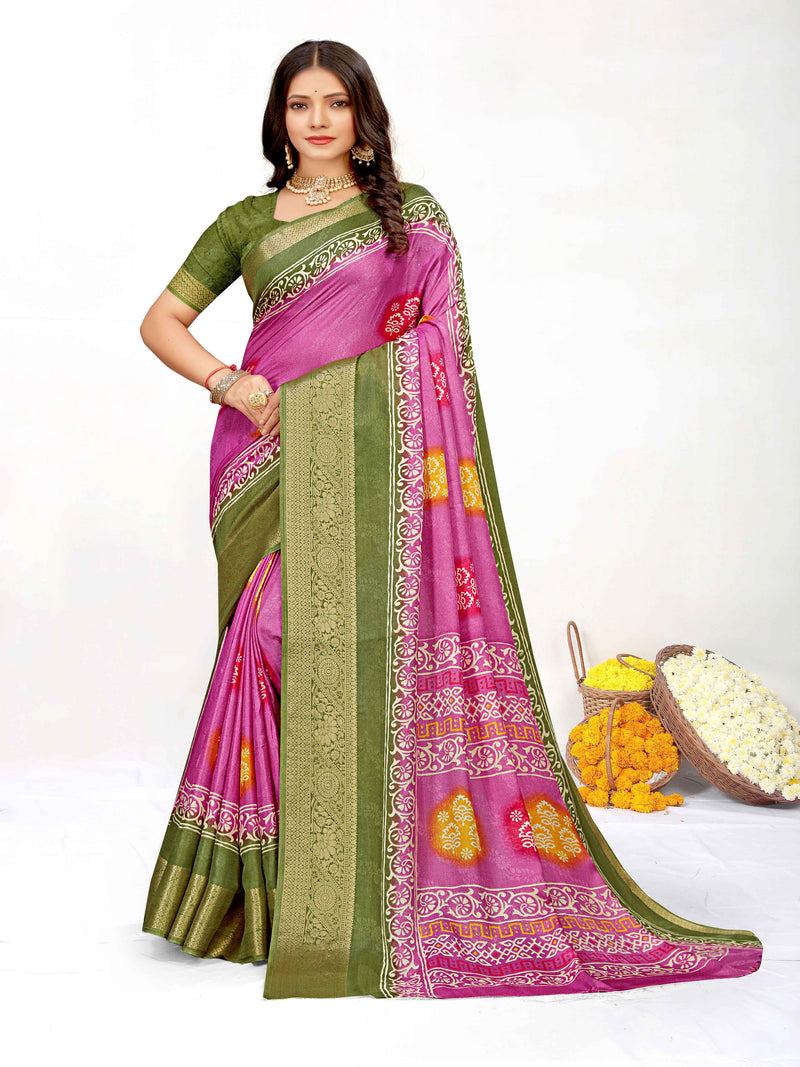 Grey Soft Silk saree  | BUY 1 GET 1 FREE