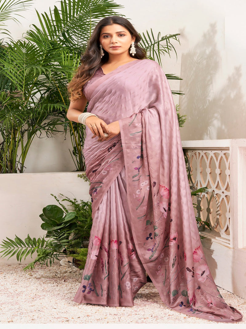 Light Pink  Dola Crepe Silk