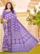 Tiffany Blue Soft Silk saree  | BUY 1 GET 1 FREE