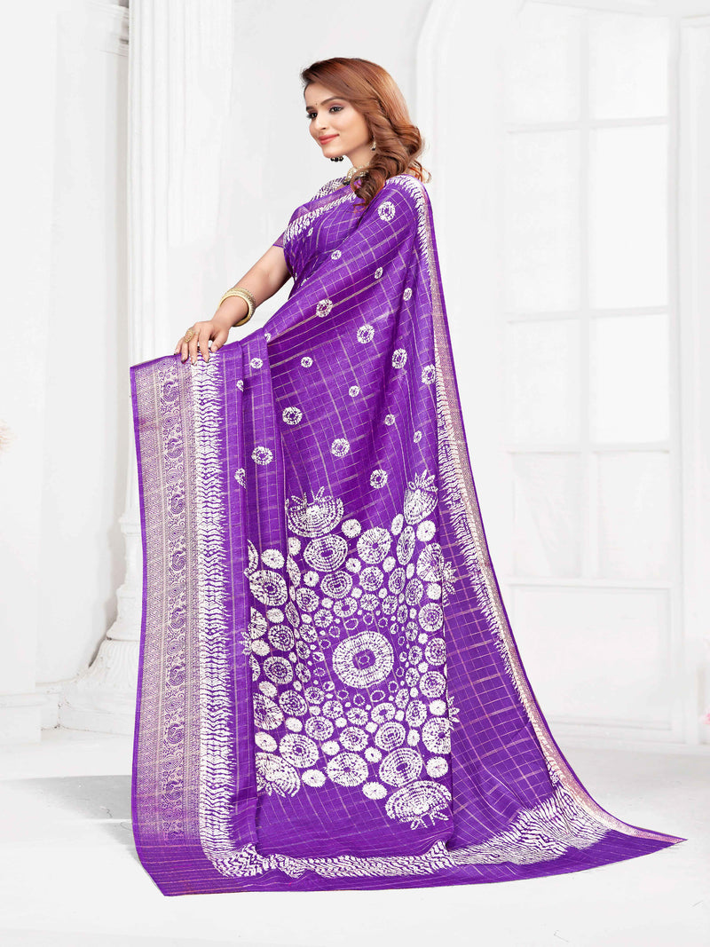 Tiffany Blue Aakruthi silk saree  | BUY 1 GET 1 FREE