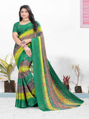 Light Brown Chiffon saree